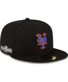 New Era Men's MLB New York Mets 2024 MLB season Side Patch 59FIFTY Fitted Hat