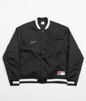 Nike SB x MLB Varsity Jacket - Black / Black / White / White