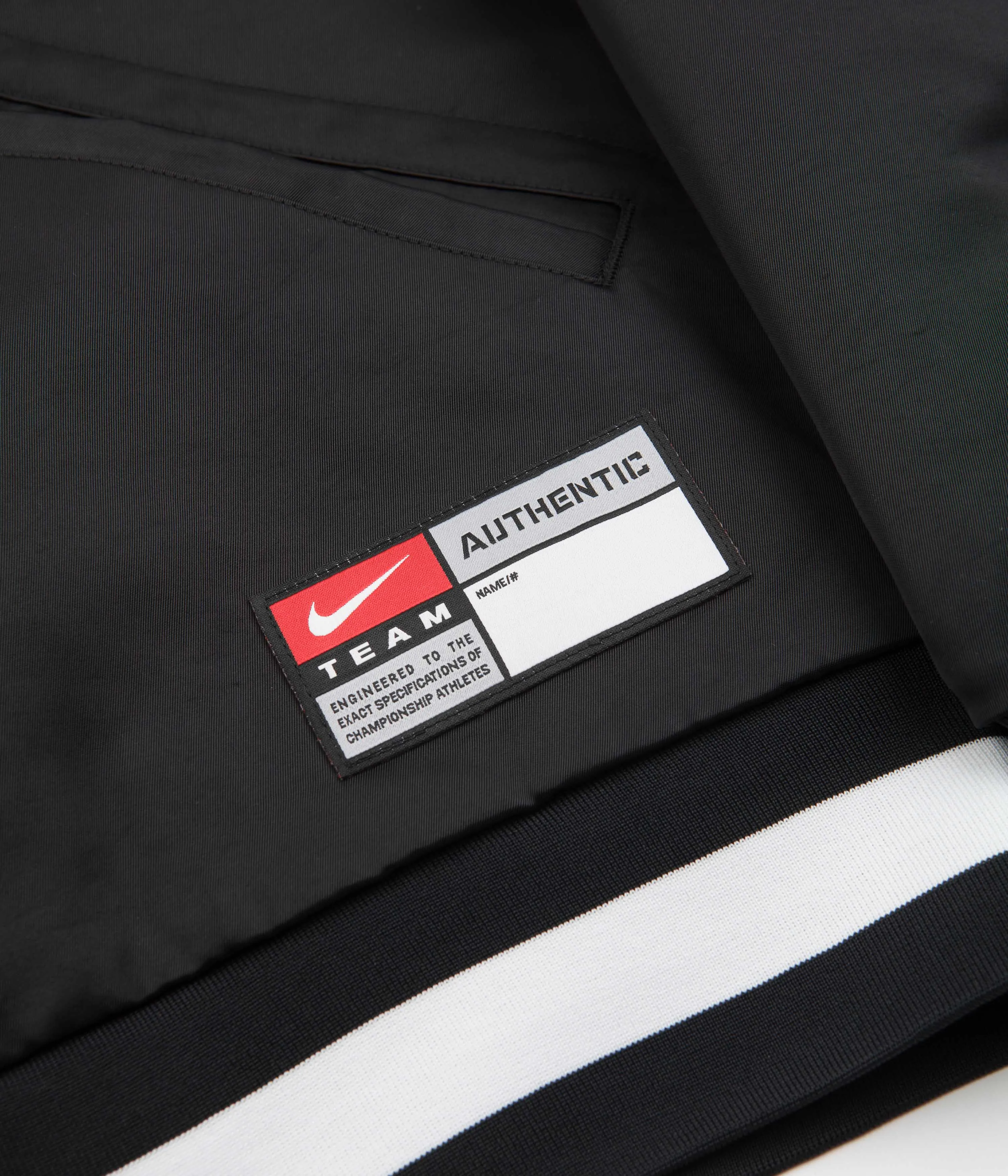 Nike SB x MLB Varsity Jacket - Black / Black / White / White