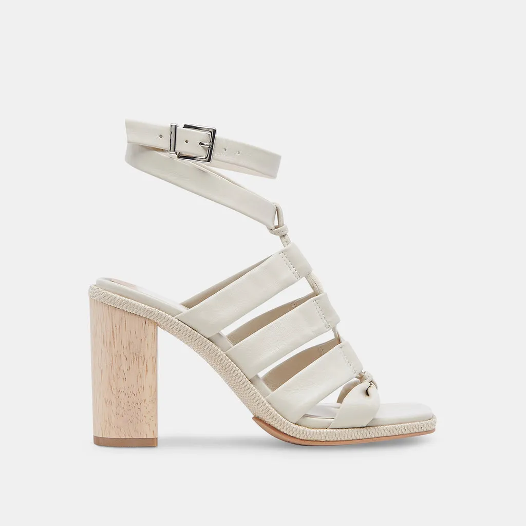 OLEMA HEELS IVORY LEATHER– Dolce Vita 6918774390850