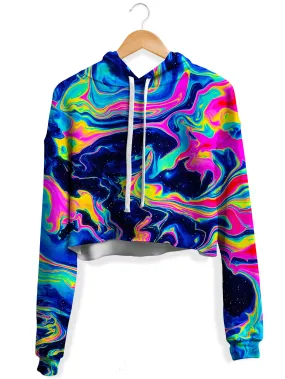 Pandora Fleece Crop Hoodie