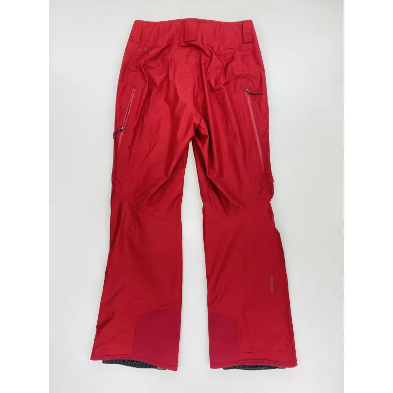 Patagonia  W's Powder Town Pants - Pantaloni da sci di seconda mano - Donna - Rosso - S