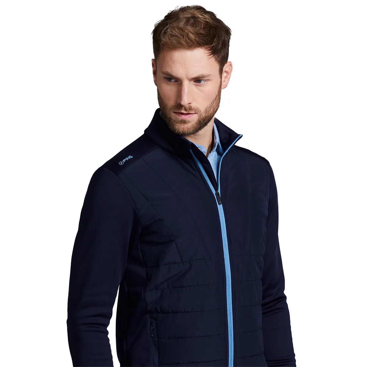 PING Men's Vernon Hybrid Golf Jacket