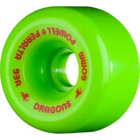 Powell Peralta Dragon Formula 60mm x 39mm 93a Wheels Green