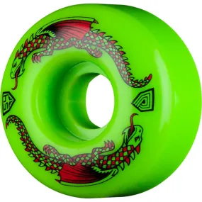 Powell Peralta Dragon Formula Wheels 93A 54mm x 34mm Green