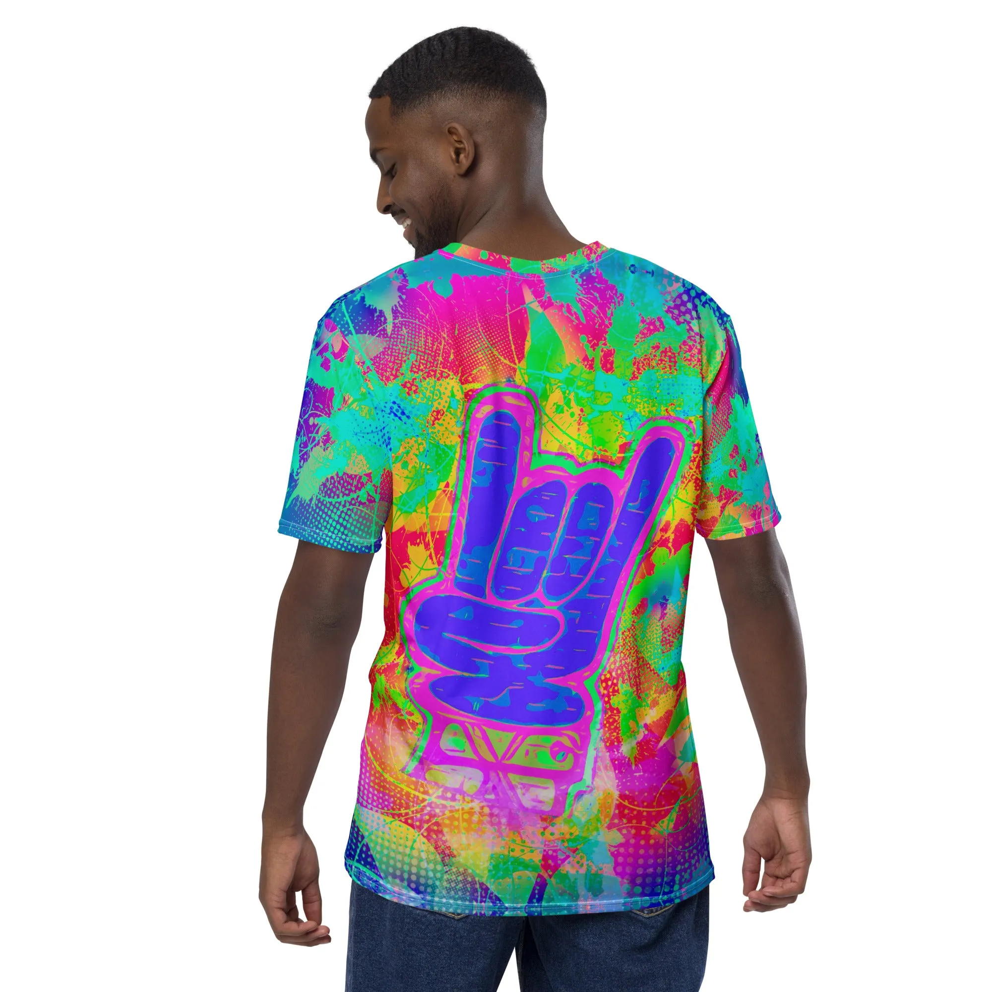 Rock On Rainbow Graffiti T-Shirt