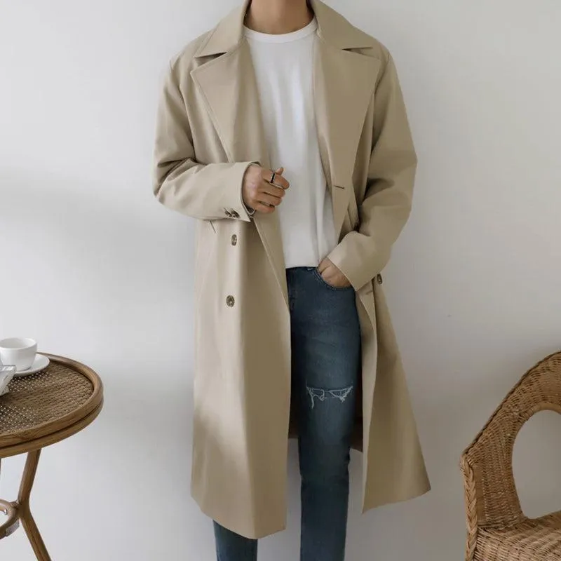 RT No. 2794 LIGHT BROWN TRENCH COAT