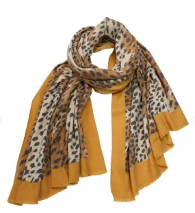 Scarf Saffron Cheetah