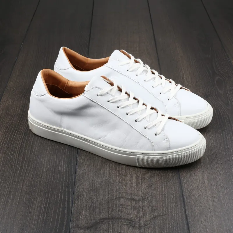 Skolyx Premium sneaker in white leather UK10 / EU44 - used