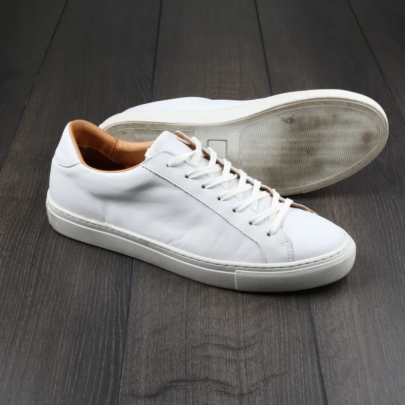 Skolyx Premium sneaker in white leather UK10 / EU44 - used