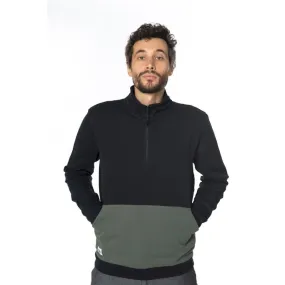 Snap Zip Up Sweater - Jumper