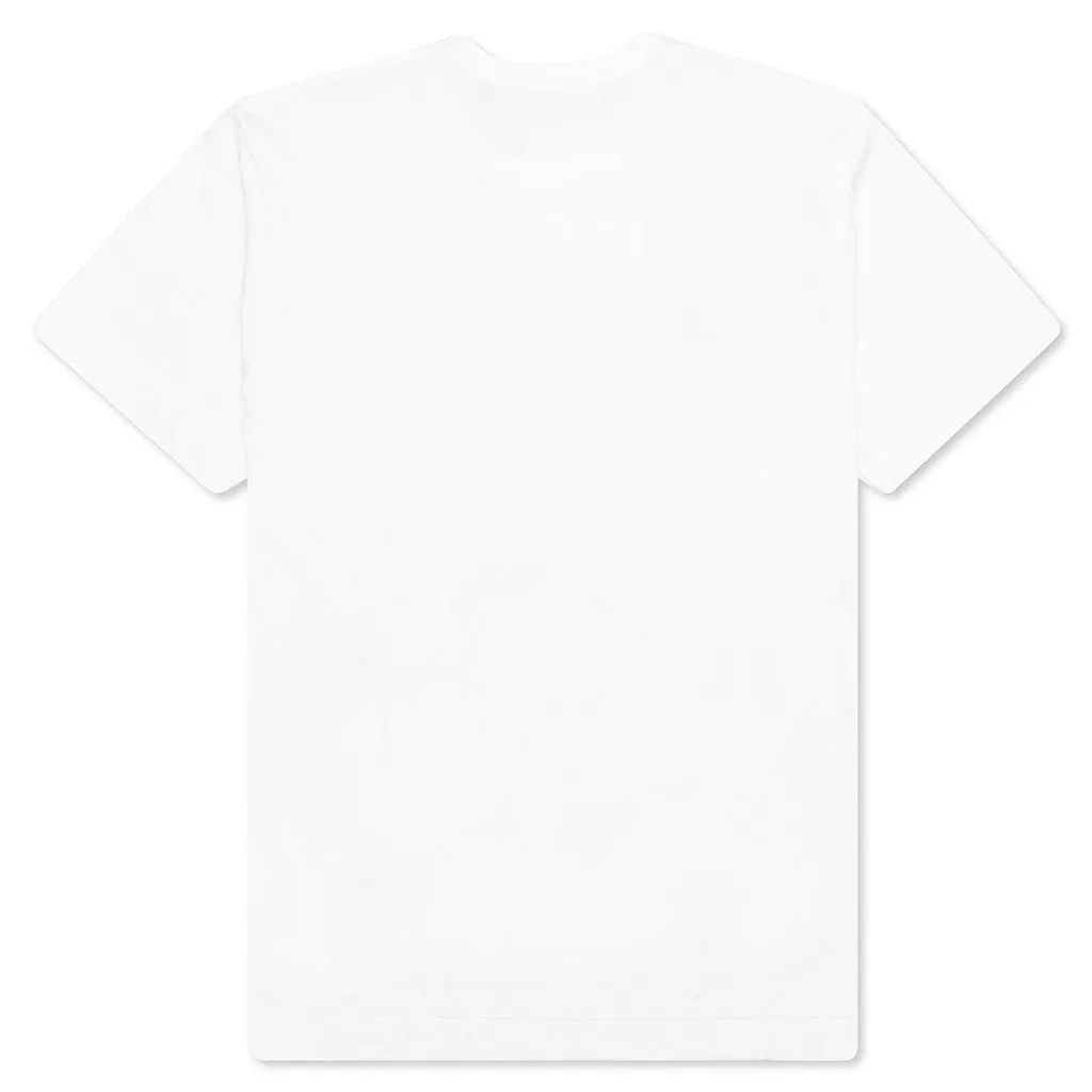 Stacked Heart S/S T-Shirt - White