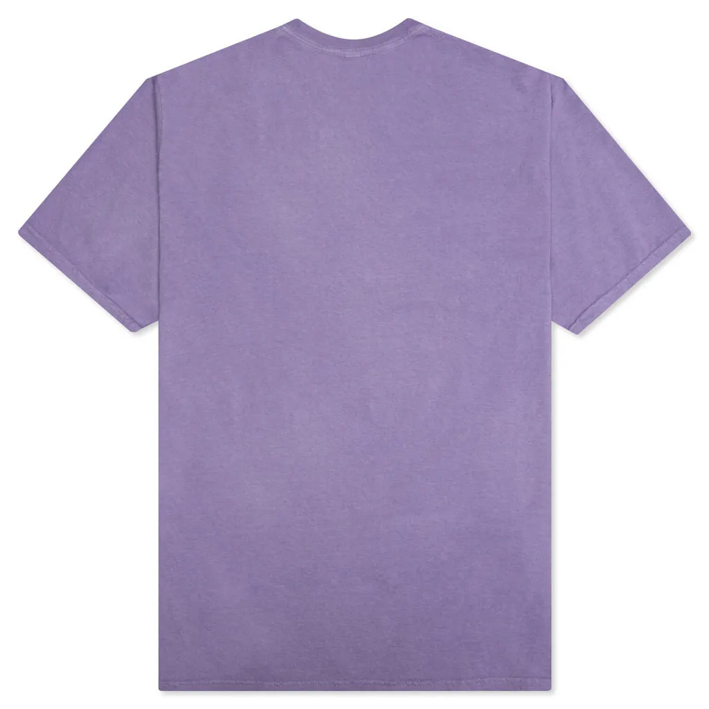 Suck Washed T-Shirt - Violet