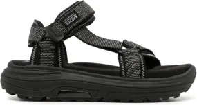 Suicoke Depa-Run 2 logo-patch sandals Black