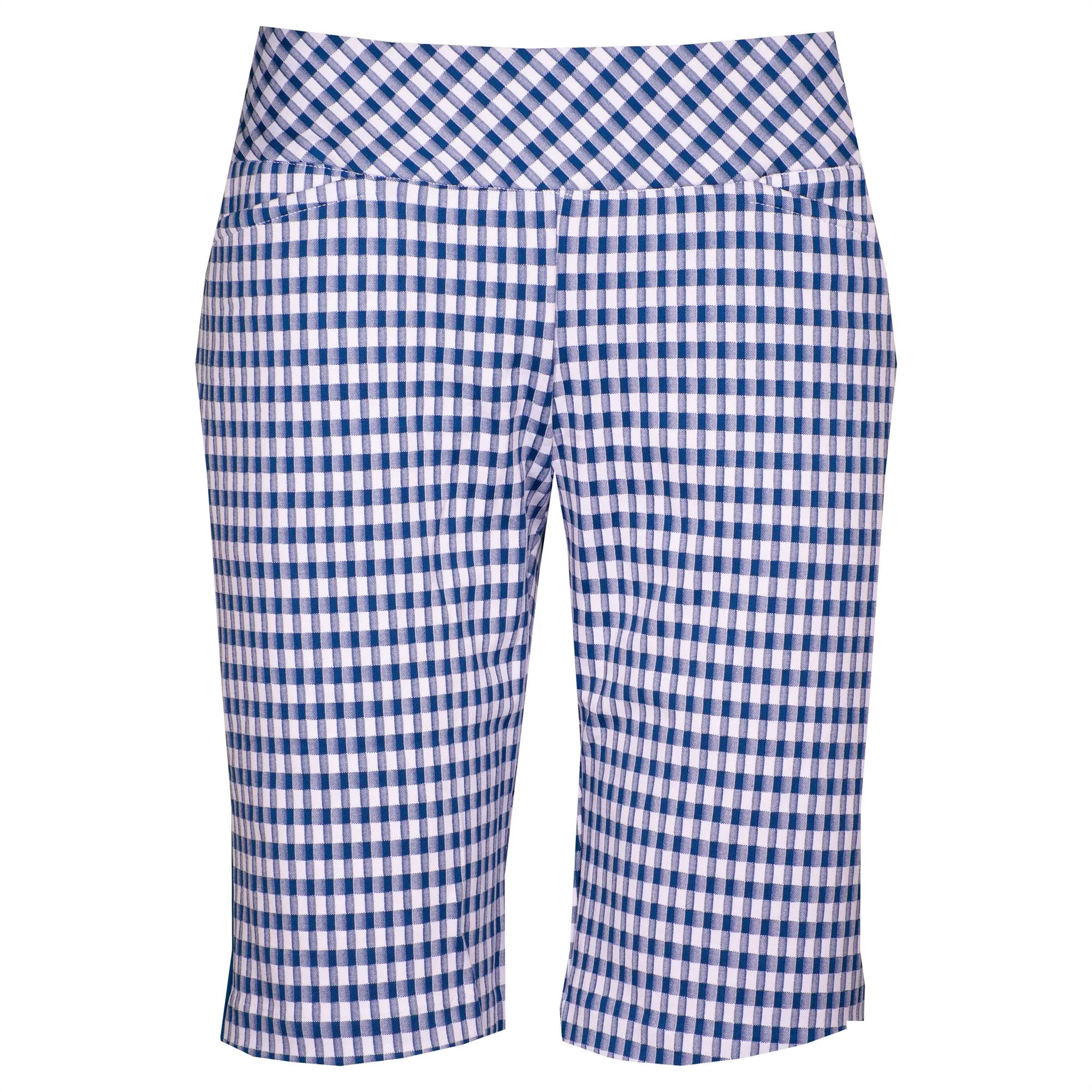 Tail Anya Pill On Ladies Shorts Royal Gingham