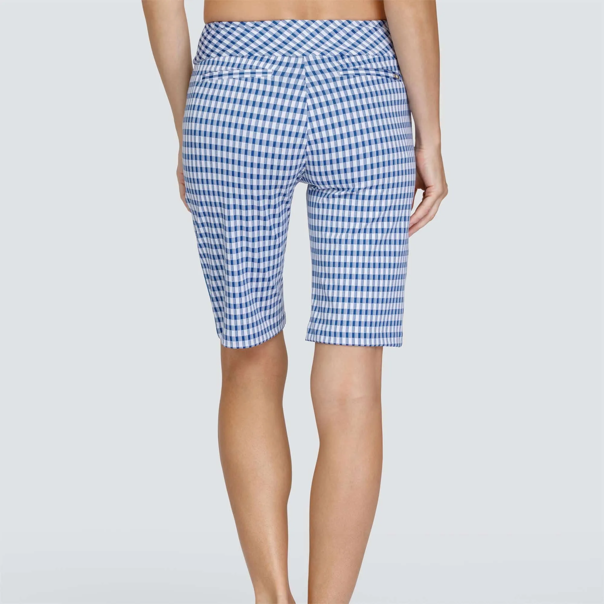 Tail Anya Pill On Ladies Shorts Royal Gingham