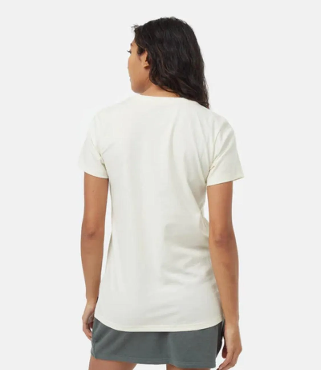 Tentree Open Road T-shirt In Undyed Lavender