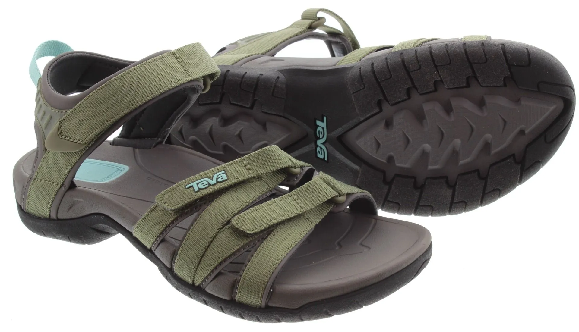 TEVA Ladies Tirra Sandals In Burnt Olive