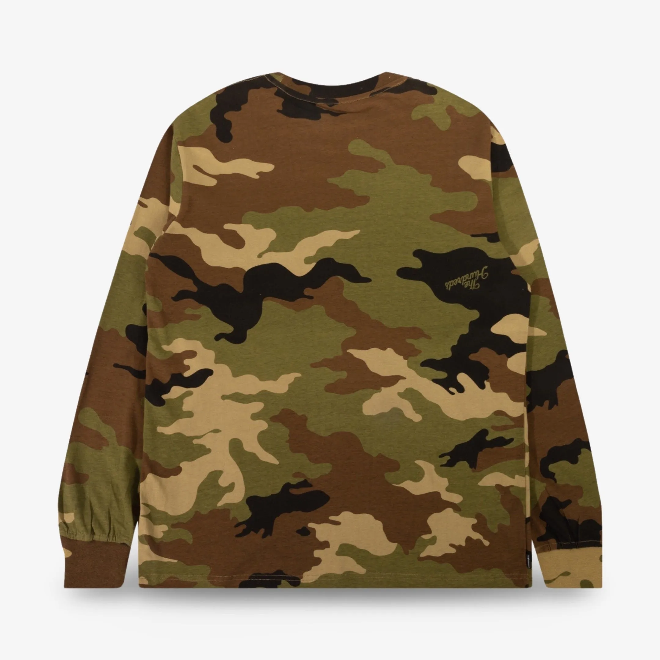 The Hundreds 'Adam Bomb' L/S T-Shirt Perfect Camo