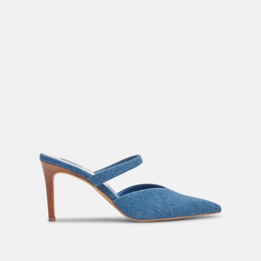 The Kanika Heels by Dolce Vita - Blue Denim