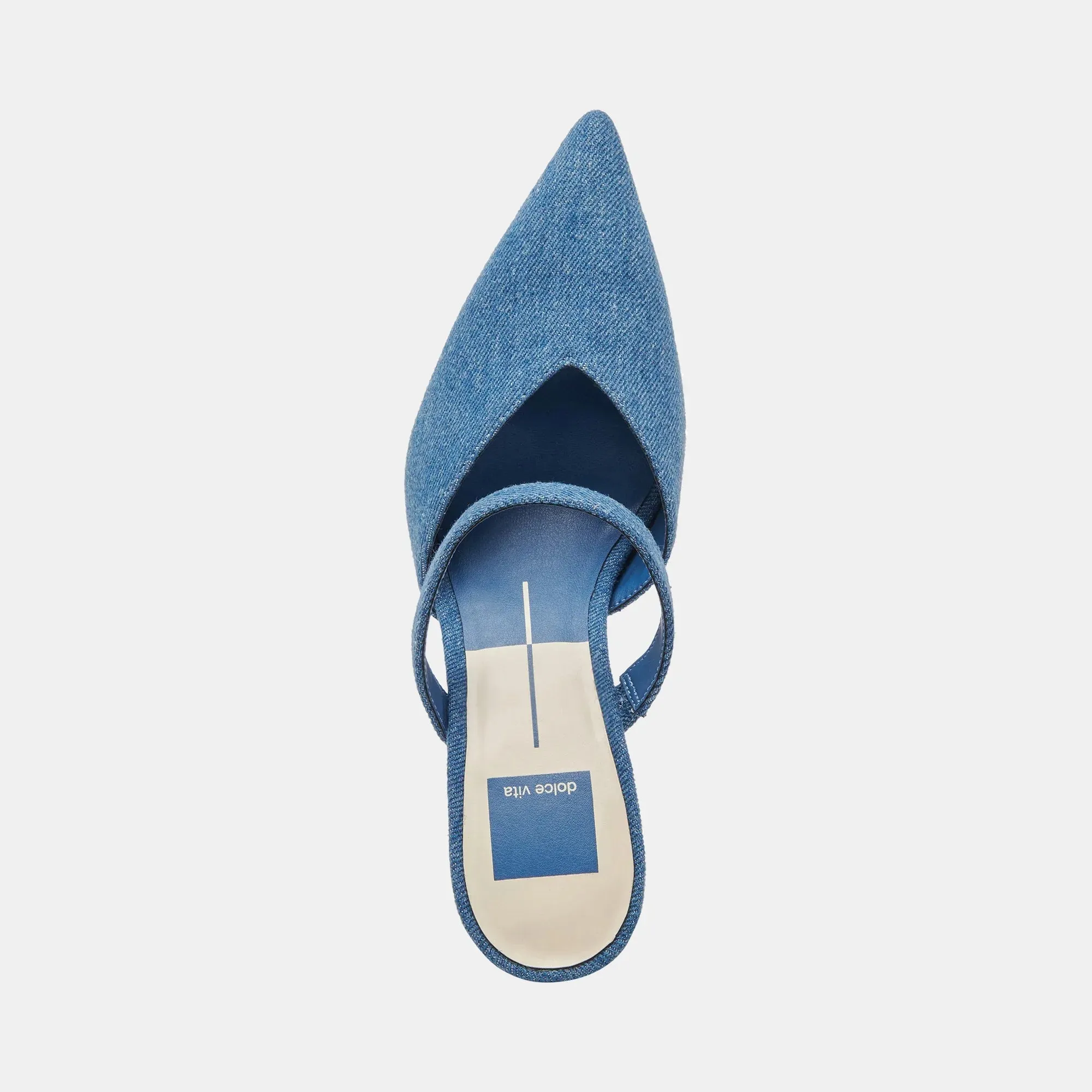 The Kanika Heels by Dolce Vita - Blue Denim