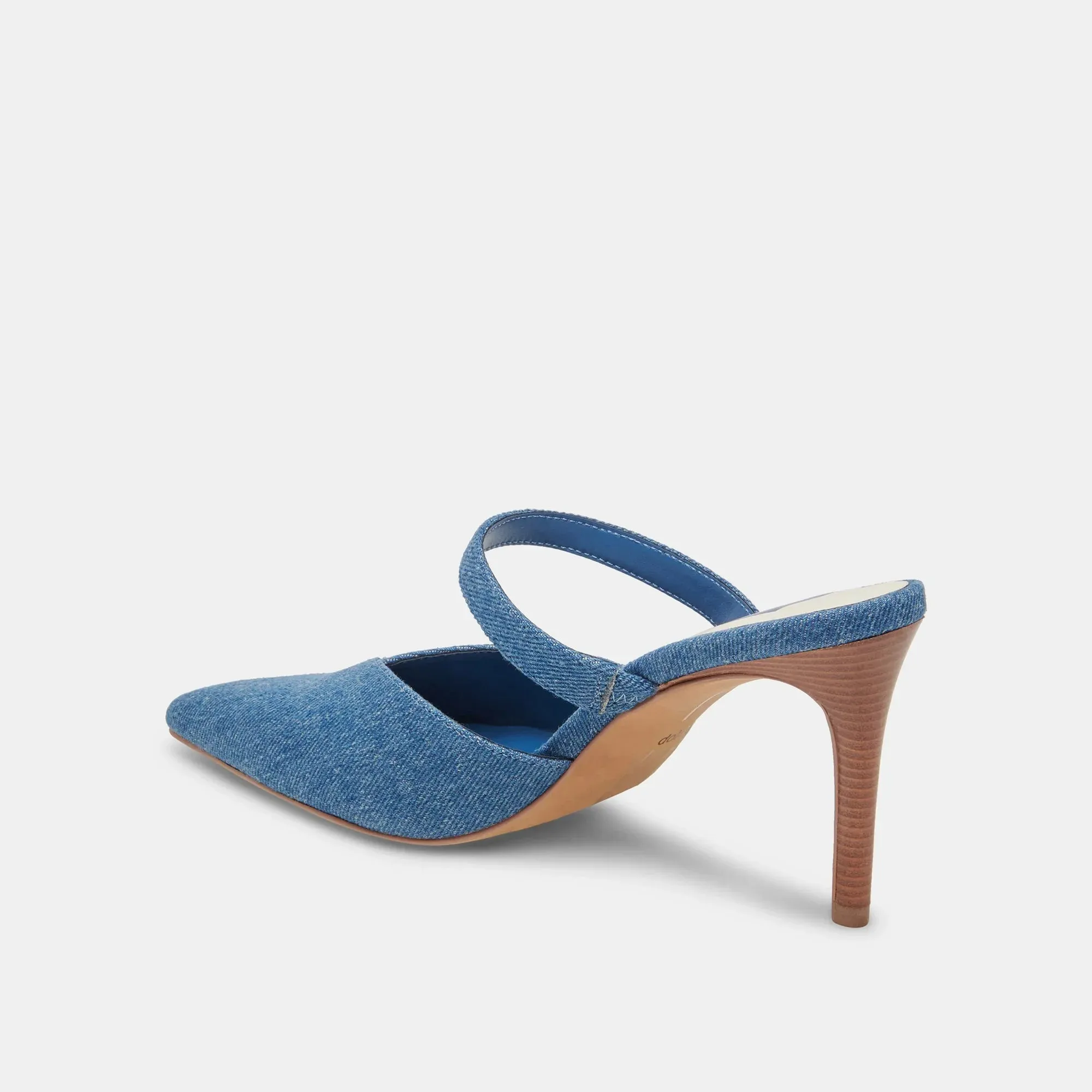 The Kanika Heels by Dolce Vita - Blue Denim