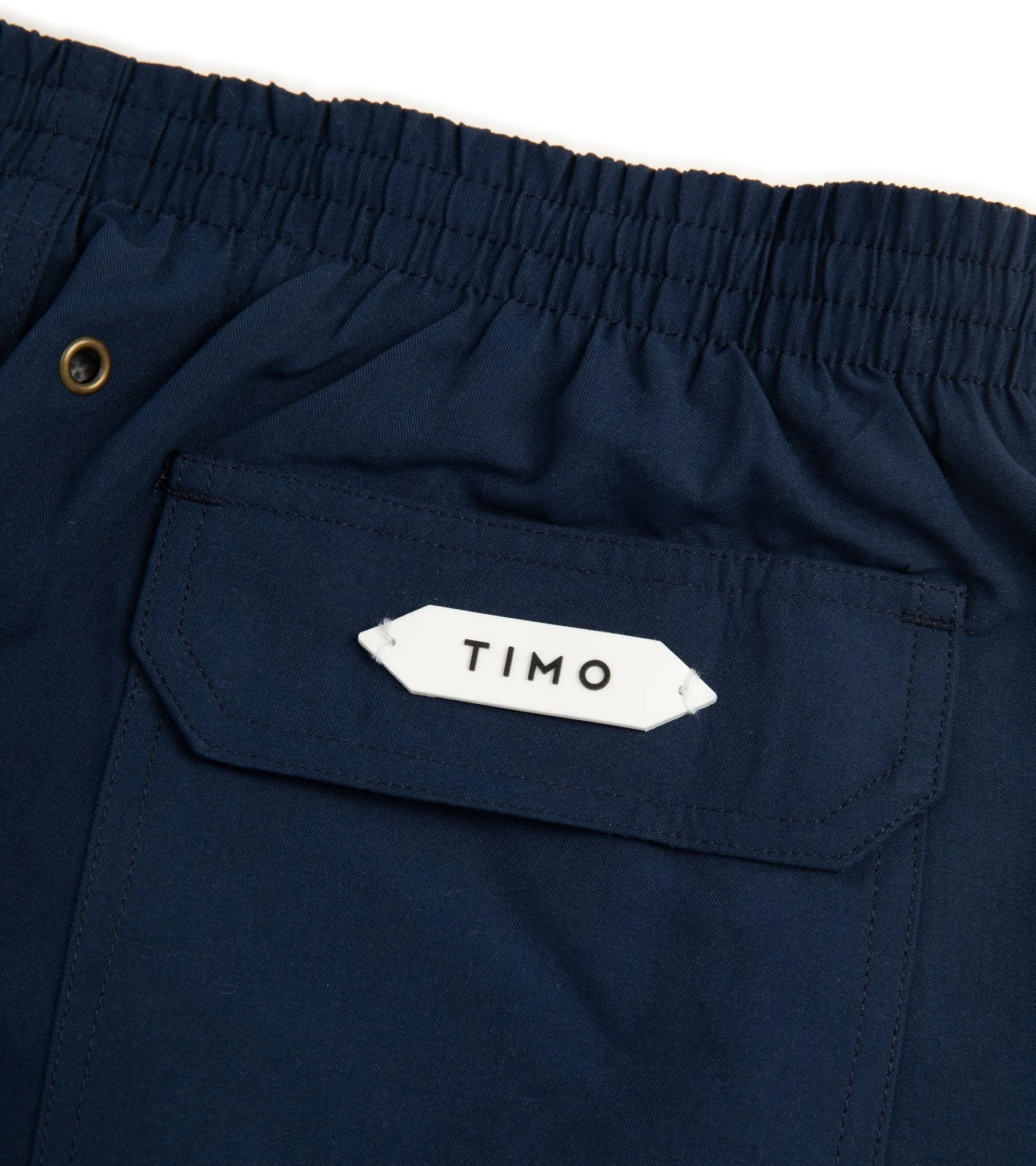 Timo Prep Nylon Swim Shorts: Navy