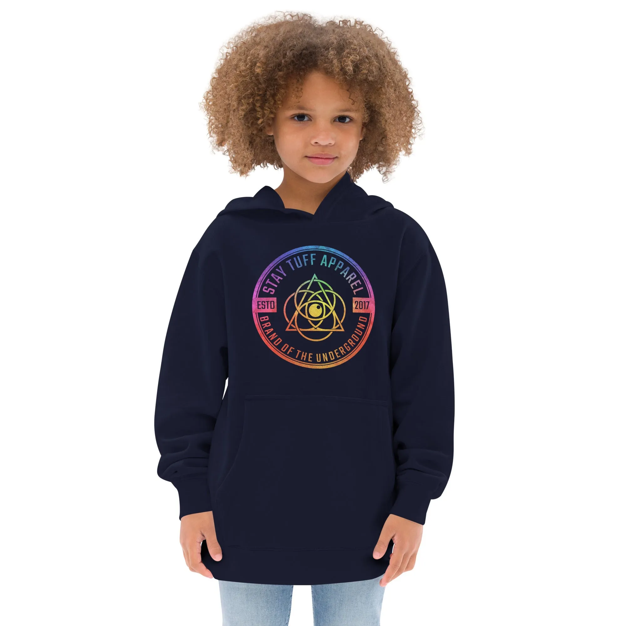 VIBRANT CIRCLES (Kids Hoodie)