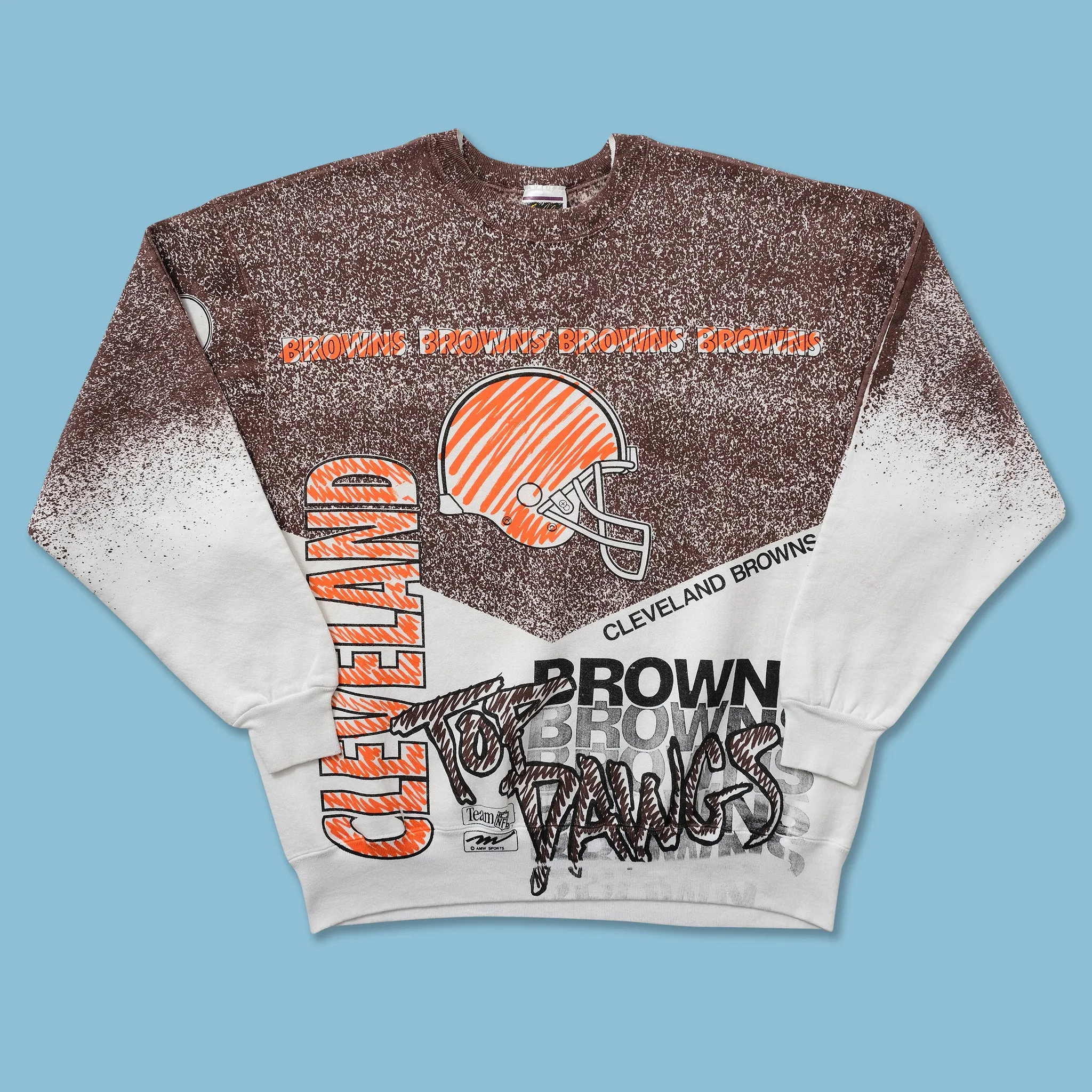 Vintage Cleveland Browns Sweater Large