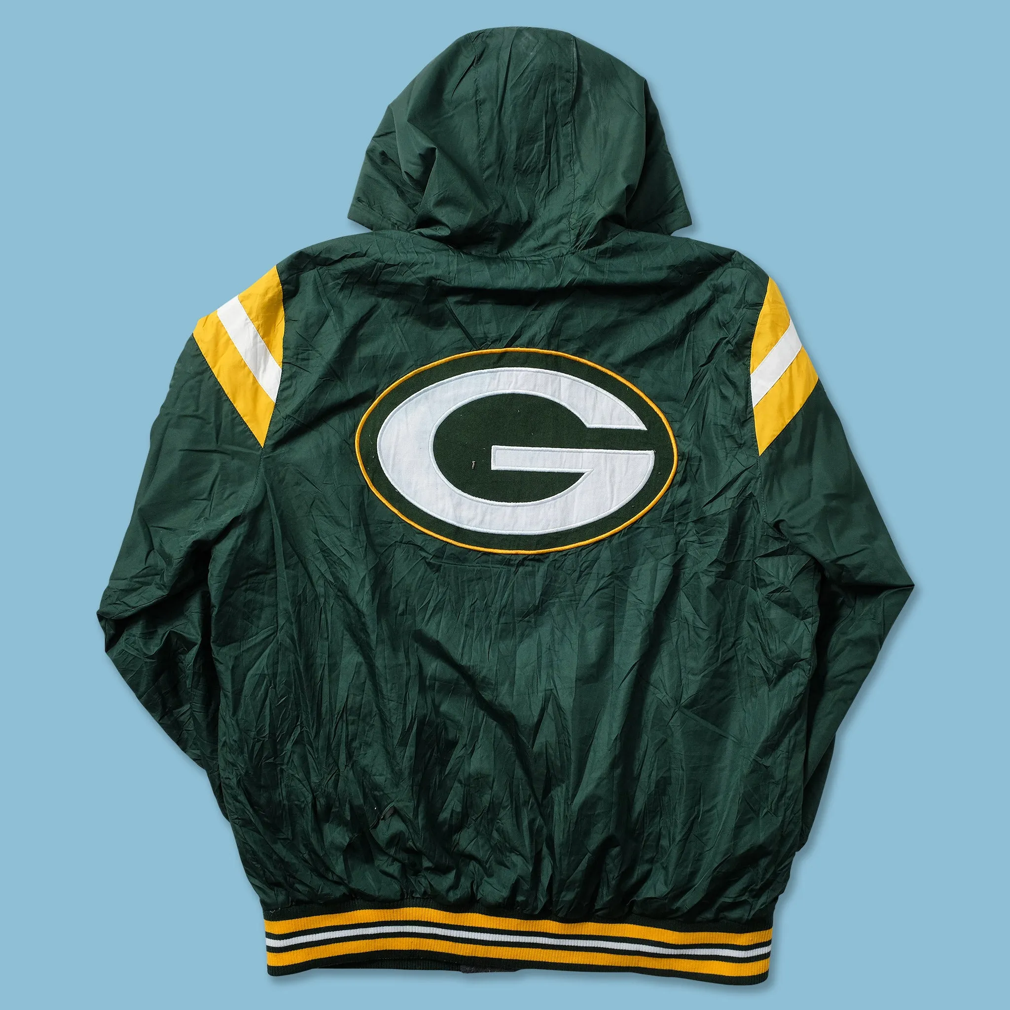 Vintage Greenbay Packers Light Padded Jacket XLarge