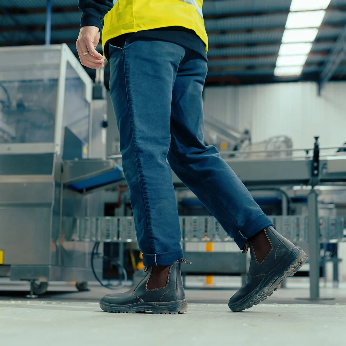 Work Series  Chelsea Boots  -  Stout Brown