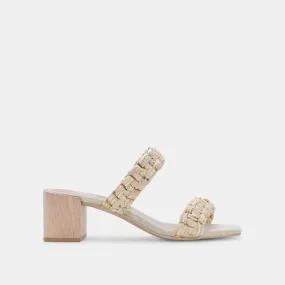 ZENO SANDALS LT NATURAL RAFFIA– Dolce Vita 6850531590210